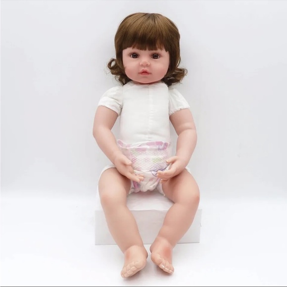 Reborn Dolls 19Inch Handmade Realistic Baby with Toy Accessories - Picture 5 of 12